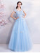 Querida pescoço ouro lantejoulas uma linha barato longo Evening Prom Dresses, Evening Party Prom Dresses, 12350