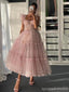 Querida pescoço ouro lantejoulas uma linha barato longo Evening Prom Dresses, Evening Party Prom Dresses, 12350