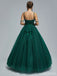 Querida pescoço ouro lantejoulas uma linha barato longo Evening Prom Dresses, Evening Party Prom Dresses, 12350