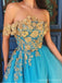 Querida pescoço ouro lantejoulas uma linha barato longo Evening Prom Dresses, Evening Party Prom Dresses, 12350