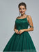 Querida pescoço ouro lantejoulas uma linha barato longo Evening Prom Dresses, Evening Party Prom Dresses, 12350