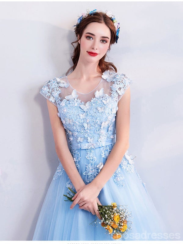 Querida pescoço ouro lantejoulas uma linha barato longo Evening Prom Dresses, Evening Party Prom Dresses, 12350