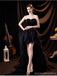 V Neck Dusty Pink Tulle Beaded Short Homecoming Dresses Online, Robes de bal courtes pas chères, CM845