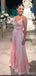 Querida pescoço ouro lantejoulas uma linha barato longo Evening Prom Dresses, Evening Party Prom Dresses, 12350