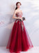 Querida pescoço ouro lantejoulas uma linha barato longo Evening Prom Dresses, Evening Party Prom Dresses, 12350
