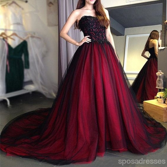 Querida pescoço ouro lantejoulas uma linha barato longo Evening Prom Dresses, Evening Party Prom Dresses, 12350