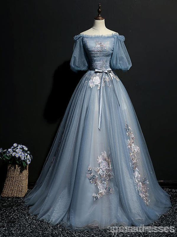 Querida pescoço ouro lantejoulas uma linha barato longo Evening Prom Dresses, Evening Party Prom Dresses, 12350