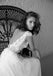 Sexy Backless Cap Sleeves Long Wedding Dresses Online, Cheap Bridal Dresses, WD540
