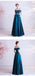 Querida pescoço ouro lantejoulas uma linha barato longo Evening Prom Dresses, Evening Party Prom Dresses, 12350