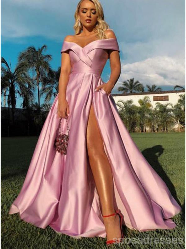 Querida pescoço ouro lantejoulas uma linha barato longo Evening Prom Dresses, Evening Party Prom Dresses, 12350