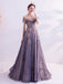 Querida pescoço ouro lantejoulas uma linha barato longo Evening Prom Dresses, Evening Party Prom Dresses, 12350