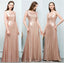 Φτηνές Sparkly Μήκος Πατωμάτων που δεν Ταιριάζουν Χρυσό Πούλιες Φορέματα Παράνυμφων σε απευθείας Σύνδεση, WG547