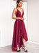 Σέξι απλό υψηλό χαμηλό backless βράδυ prom φορέματα, φτηνά custom γλυκό 16 φορέματα, 18490