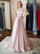 Querida pescoço ouro lantejoulas uma linha barato longo Evening Prom Dresses, Evening Party Prom Dresses, 12350