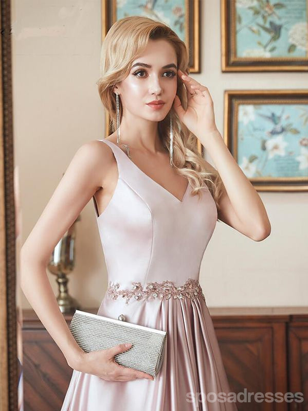 Querida pescoço ouro lantejoulas uma linha barato longo Evening Prom Dresses, Evening Party Prom Dresses, 12350