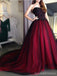 Querida pescoço ouro lantejoulas uma linha barato longo Evening Prom Dresses, Evening Party Prom Dresses, 12350