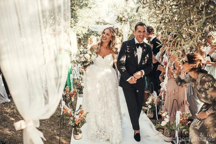 Désactivé Shouder Short Sleeves Mermaid Cheap Wedding Dresses Online, Cheap Lace Bridal Dresses, WD439