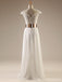 Φορέματα Prom μανικιών ΚΑΠ, προκλητικά Φορέματα δεξίωσης γάμου σχισμών β-λαιμών δευτερεύοντα, δημοφιλές φόρεμα Prom, WD0121