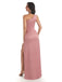 Simples Dusty Rose barato sereia longos dama de honra vestidos on-line, WG548