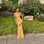 Gorgeous Yellow Mermaid Spaghetti Straps Long Party Prom Dresses Ideas,Evening Gowns,13886