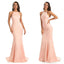 Simples Sabrina Sexy barato longo dama de honra vestidos on-line, WG571