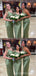 Sexy Mermaid Off Shoulder Maxi Long Bridesmaid Dresses For Wedding Party,WG1848