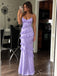 Light Blue Tiered Ruffle Open Tie Back Long Maxi Dress PD26032