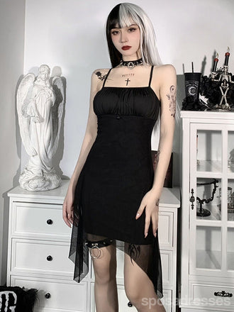 V Neck Dusty Pink Tulle Beaded Κοντά Homecoming Φορέματα Online, Φθηνά Κοντά Φορέματα Prom, CM845