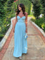 Gorgeous Blue A-line Sweetheart Long Party Prom Dresses Ideas,Evening Gowns,13850