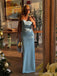 Sexy Blue Mermaid Sweetheart Long Party Prom Dresses Ideas,Evening Gowns,13872