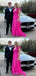 Sexy Hot Pink A-line Long Party Prom Dresses Ideas,Evening Gowns,13775