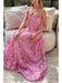Gorgeous Pink A-line Sweetheart Long Party Prom Dresses To Impress,Evening Gowns,13929