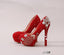 Handmade High Heels Round Toe Pearls Crystal Wedding Shoes, S0038