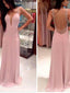 Ροζ Φορέματα Prom, Β-ο Λαιμός Prom Ντύνει,Εξώπλατο Μακρύ Prom Φορέματα,Όμορφα Φορέματα Prom Κόμματος Prom Φορέματα,Βραδινά Φορέματα Prom,Φορέματα Prom σε απευθείας Σύνδεση,PD0076