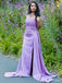 Sexy Purple Mermaid One Shoulder Maxi Long Party Prom Dresses,Evening Gowns,13577