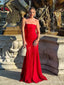 Sexy Red Mermaid Strapless Long Party Prom Dresses Ideas,Evening Gowns,13801