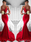 Despisos de baile de noite de sereia vermelha sexy, vestidos de baile de festa vermelha popular, vestidos de baile de forma longa personalizados, vestidos de baile formal barata, 17197