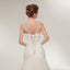 V Neck Mermaid perles robes de mariée pas cher en ligne, robes de mariée uniques, WD564