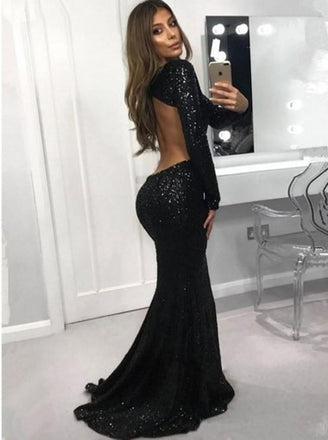 Querida pescoço ouro lantejoulas uma linha barato longo Evening Prom Dresses, Evening Party Prom Dresses, 12350