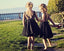 Rundes Halstrugbild schwarzer Schnürsenkel süße V-Zurückblumenmädchenkleider, wenig Mädchengeburtstagskleid, FG013
