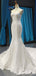 Robes de mariée sirène en dentelle chérie en ligne, robes de mariée pas chères, WD621