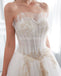Schätzchen richtet Goldschnürsenkel mit Perlen versehene preiswerte Hochzeitskleider preiswerte Online-Brautkleider, WD571 aus