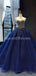 Γλυκό Γλυκό Beaded Long Evening Prom Φορέματα, Βραδινά Κόμμα Prom Φορέματα, 12257