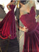 Sweetheart Neckline Maroon Lace Bodice A line Long Evening Prom Dresses, Popular Cheap Long Custom Party Prom Dresses, 17331