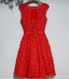 Des robes de bal de retour en ligne de coude rouge, des robes de bal de courte partie abordables, des robes de retour parfaites, CM253