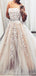Στράπλες Γκρι Σαμπάνια Φθηνά Μακρά Βραδινά Φορέματα Prom, Βράδυ Πάρτι, Φορέματα Prom, 18633
