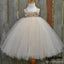 Satin Strap Tulle Flower Girl Robes, Satin Flower Lovely Little Girl Dresses, FG025