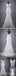 Eleganter ärmelloser Meerjungfrauenschnürsenkel populäre weiße Schnürsenkelhochzeitskleider, WD0142