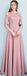 Σκονισμένο ροζ μήκος δαπέδου αταίριαστα απλή φτηνά φορέματα παράνυμφος σε απευθείας σύνδεση, WG517