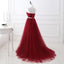 Γλυκό Red A-line Απλό Long Evening Prom Φορέματα, Sparkly Γλυκό 16 Φορέματα, 18345
